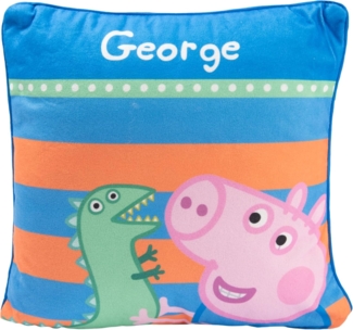 United Labels® Dekokissen Peppa Wutz - George Schorsch, 30 x 30 cm