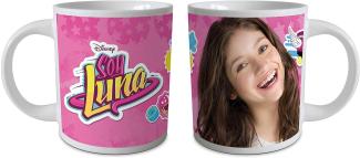 empireposter Soy Luna Laugh Größe (cm), ca. Ø8,5 H9,5 Lizenz Tasse, NEU Beschreibung: Keramik Tasse, weiß, bedruckt, Fassungsvermögen 320 ml, offiziell lizenziert, spülmaschinen und mikrowellenfest