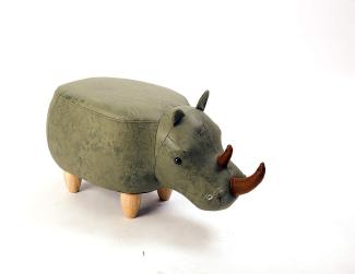 HappyHome Kinderhocker Nashorn, dunkelgrün