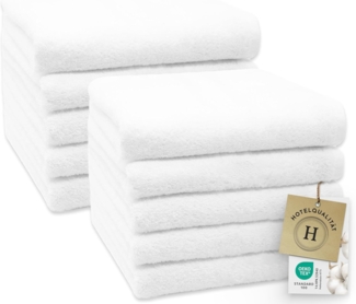 ZOLLNER Handtücher, Frottee (10-St), 50x100 cm, 100% Baumwolle