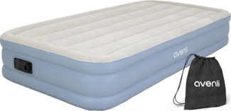 Avenli selbstaufblasende Luftmatratze / Luftbett 191 x 99 x 33 cm mit eingebauter Pumpe