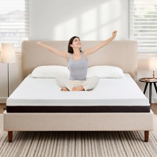 EGO HOME Matratze 140x200 cm 20 cm Hoch H3 Kaltschaummatratze mit 3-lagigem Kaltschaum & Beidseitig nutzbar - Druckentlastend, Punktelastisch, Atmungsaktiv, Rückenschonend, Öko-Tex Zertifiziert
