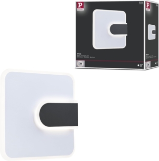 Paulmann 71168 LED Wandleuchte 2Form quadratisch Weiß Schwarz 4000K 1520lm