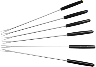 FACKELMANN Fonduegabel FACKELMANN 6er Fonduegabeln aus Edelstahl