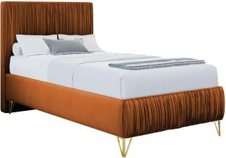 mirjan24 Boxspringbett Lux I , braun, 80 x 200 cm