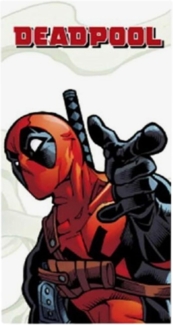 Marvel Deadpool Strandtuch – 100% Polyester, ideal für Sonne, Wasser und Abenteuer 140x70 cm