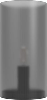 Eglo Tischleuchte Geo grau 20 x 10 cm E14