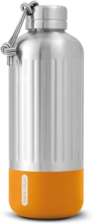 Trinkflasche Isolierflasche 0,85L Edelstahl black+blum orange BAM-EIWB-L003