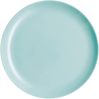 Dajar Hartglasgeschirr Teller, Eßteller Speiseteller Diwali Turquoise 25 cm LUMINARC, blau