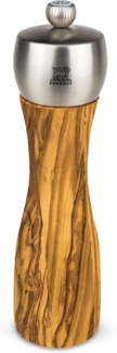 Peugeot Fidji Salzmühle Olivenholz Edelstahl 20cm