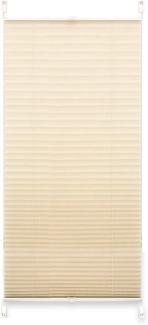 Marke Plissee 80 x 220 cm beige crash