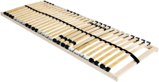 vidaXL Lattenrost Braun 80 x 190 cm Massives Buchenholz 42015233