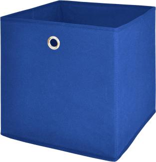 Faltbox FLORI 1 Korb Regal Aufbewahrungsbox Box in blau