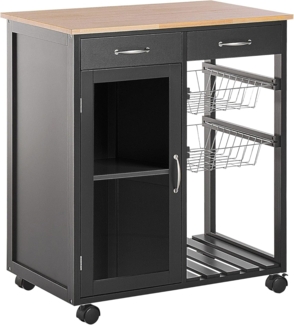 Servierwagen BOVES Schwarz