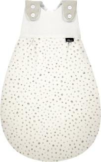 Alvi Baby-Mäxchen Außensack Regular Cotton Aqua Dot 56/62