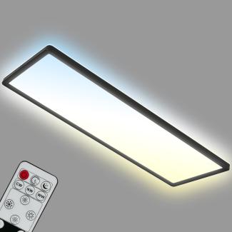 Briloner LED Panel Slim 58 cm, schwarz, utraflach CCT