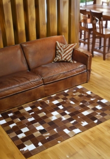 Kuhfell Teppich Modell 5