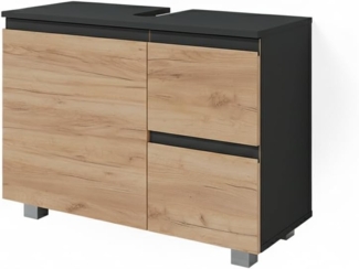 Waschbeckenunterschrank J-Shape Sonoma 80 x 60.8 cm Vicco