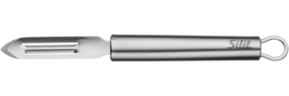 Silit Schälmesser Classic Line, Gemüseschäler 19 cm, Edelstahl, präzise, Kartoffelaugenentferner