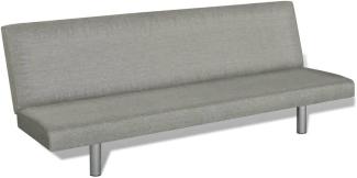 Schlafsofa Grau Polyester