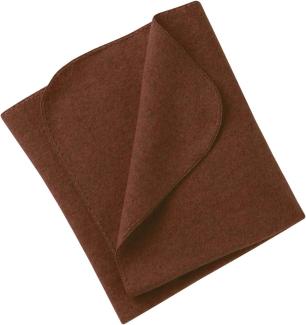 Engel Baby-Decke, mit Muschelkante, IVN BEST - zimt melange - 1