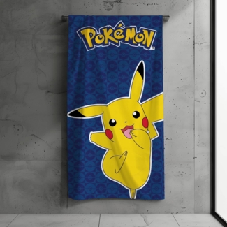 POKEMON JUEGO DE CARTAS Strandtuch Pokémon Strandtuch, 100% Baumwolle, 140x70