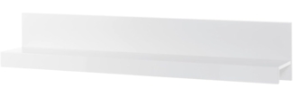 Wandboard Carrara in Hochglanz weiß 150 cm
