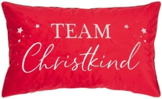 pad Kissenhülle 30x50 cm Team Christkind red 100% Polyester