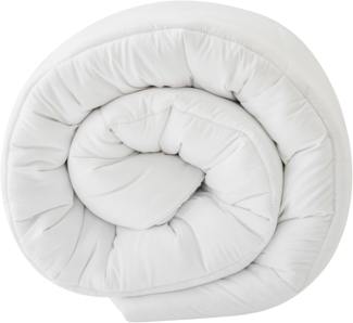 Good Nite Winter Bettdecke 155x220 cm Winterbettdecke Warme Winterdecke 460GSM Füllung Mikrofaser Daunendecke Ssteppdecke für Vierjahreszeiten Weiß (155x220 cm)