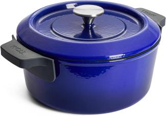 Woll Iron Topf mit Deckel Cobalt Blue Ø 24 cm 4,2 Liter