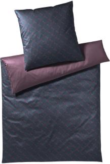 JOOP Bettwäsche Cornflower Double midnight purple | 240x220 cm + 2 x 80 x 80 cm