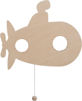 Baby's Only Wonder Wandlampe Submarine Holz natur