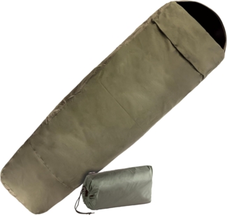 Mil-Tec Schlafsack Militär Schlafsackhülle / Biwaksack Modular mit Packsack