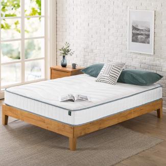 Zinus EU-BNSM-8J Mattress, Coil/Foam/Stoff, 120x190 cm