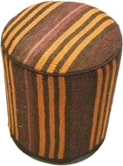 Sonderform,XS / 80 cm Ø Rund & kleiner,Mehrfarbig,Patchwork,Schurwolle,Afghanistan
