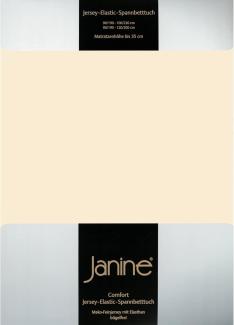 Janine Jersey Elastic Spannbetttuch|180x200 cm - 200x220 cm| leinen