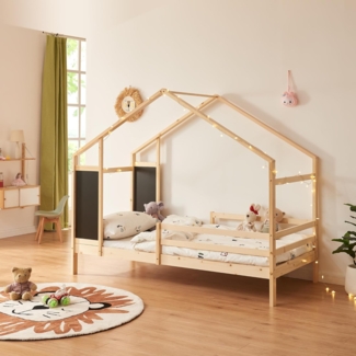 Kinderbett Lorenskog 90x200 cm Natur [en. casa]