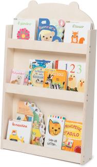 Dotty Natural Haus Bücherregal Montessori Multiplex 60x95x13cm Natur