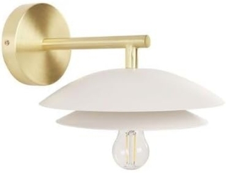 Wandlampe LASOLO Metall Weiß