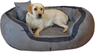 PEPPER SOFT Orthopädisches Hundesofa - 110x85cm, 06 Grau