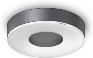 Steinel 'RS 200 SC' Innenleuchte mit 360° Bewegungsmelder, per Bluetooth App bedienbar, 17,1 W, 3000 K, Aluminium anthrazit, 5,3 x 26,3 x 26,3 cm