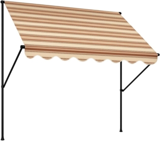 Angerer 2304-8600 Klemmmarkise Dralon Nr. 8600, Beige, 400 cm