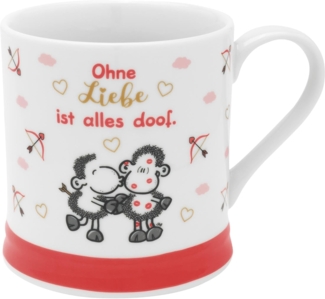 Tasse Kaffeetasse Kaffeebecher Teetasse Sheepworld 40cl Ohne Liebe 48563
