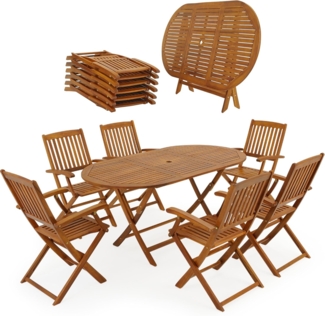 CASARIA® Sitzgruppe 'Boston', klappbar