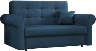 Mirjan24 'Viva Silver III' Schlafsofa, Blau, 85 x 98 x 148 cm
