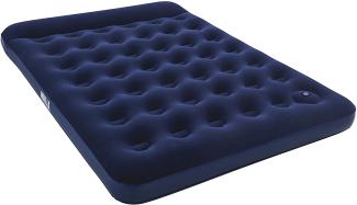 Bestway Luftbett Eingebaute Fußpumpe Aufblasbar Beflockt 203×152×28 cm