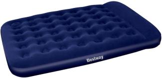 Bestway Luftbett Eingebaute Fußpumpe Aufblasbar Beflockt 203×152×28 cm