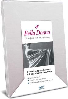 Formesse Bella-Donna Jersey Spannbettlaken|90x190 - 100x220 cm| silber