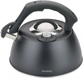 Klausberg Klausberg Stahlkessel mit Thermometer 3,0l KB7371
