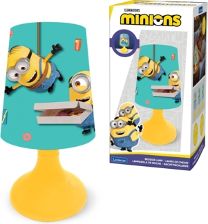 Lexibook, Ich - Einfach unverbesserlich, Mini-Nachttischlampe und kabelloses Nachtlicht, blau/gelb, MLT10DES